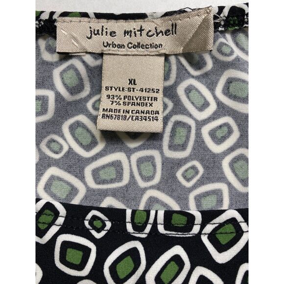 Julie Mitchell Urban Collection Flowy Ruffle Career Skirt Women's Size XL Modern - Picture 5 of 9